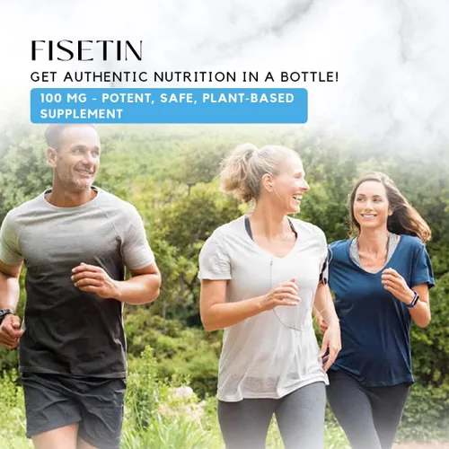 Miniatura 5 de Fisetin 100 mg, líquido de 4 onzas, 200 porciones, fabricado en Estados Unidos, absorción rápida, ingredientes potentes de calidad, probados por