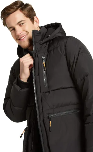 Miniatura 4 de Orolay Chaqueta gruesa de invierno con capucha para hombre con 6 bolsillos