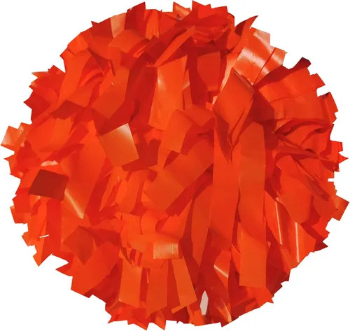 Miniatura 25 de Danzcue Paquete de 2 pompones de plástico de 6 pulgadas con mango de bastón