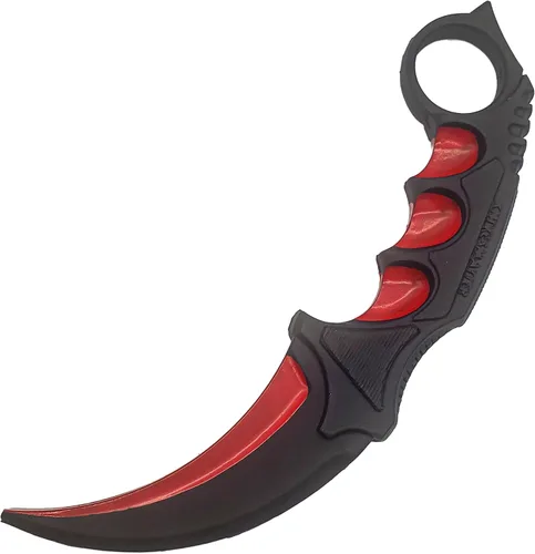 Miniatura 4 de csgo Cuchillo de goma para entrenamiento, un cuchillo falso diseñado para práctica, airsoft y juego