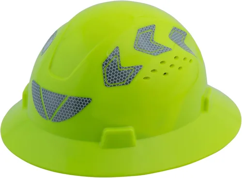 Casco de seguridad de ala completa ventilado, casco de seguridad UNINOVA ANSI Z89.1, aprobado por la OSHA, cascos de construcción para hombres y