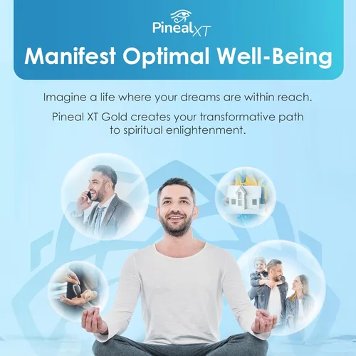 Miniatura 3 de Pineal XT Gold - Suplemento de glándula pineal - Despertar del tercer ojo - Suplemento de enfoque y memoria para el cerebro - 7 ingredientes