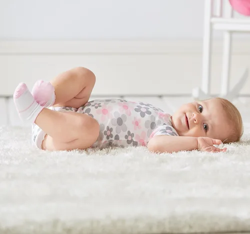Miniatura 3 de Gerber bebé niña 5 paquete de mamelucos Blanco