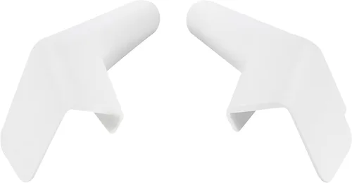 Miniatura 3 de RecPro Caño de canaleta de lluvia RV versión larga izquierda y derecha blanca Piezas de RV Accesorios de RV Fabricado en Estados Unidos