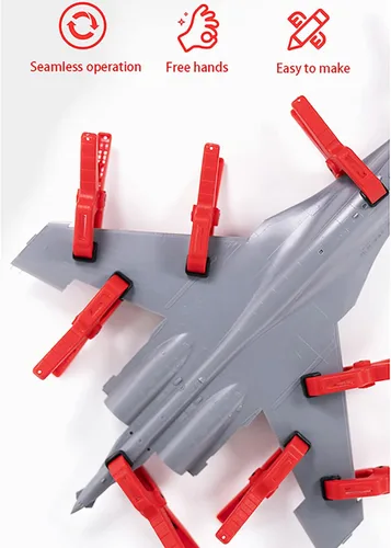 Miniatura 8 de 2/4/20 PCS Herramienta de Modelo de Abrazadera Auxiliar Sin Costuras para Hobby Modelo DIY