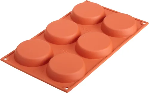Miniatura 3 de Silikomart Moldes de flan Siliconflex, 0.55 pulgadas x 1.96 pulgadas