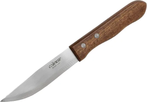 Miniatura 18 de Winco Cuchillos para carne, hoja de 4 pulgadas, HDL de madera