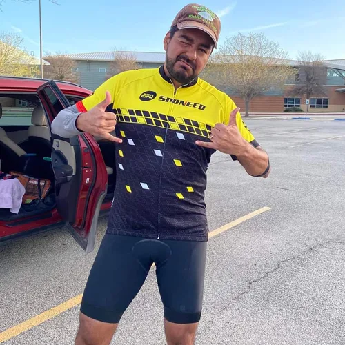 Miniatura 7 de Camiseta de ciclismo de manga corta para hombre, camisetas de ciclismo de carretera que absorben la humedad