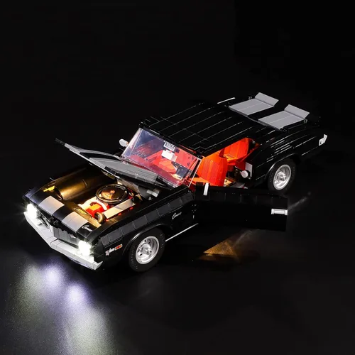 Miniatura 2 de Lightailing Luz para Lego-10304 Camaro-Z28 - Kit de iluminación LED compatible con el modelo de bloques de construcción Lego - NO incluido el juego