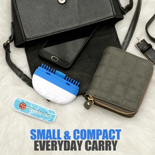 Miniatura 6 de Simple Life Kit de limpiador de zapatos 3 en 1 Limpiador de zapatos espumoso de tamaño de viaje Cepillo de zapatos antiarañazos y paño de limpieza