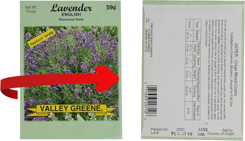 Miniatura 2 de ¡Juego de 100 paquetes surtidos de semillas de flores Valley Green! Semillas de flores a granel - Más de 20 variedades incluidas