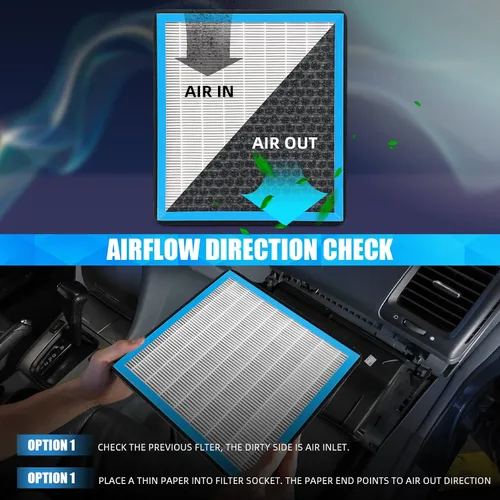 Miniatura 6 de Filtro de aire de cabina HEPA con carbón activado, repuesto para FL3Z19N619A, compatible con Ford F-150 F-250 F-350 F-450 Super Duty 2015-2026