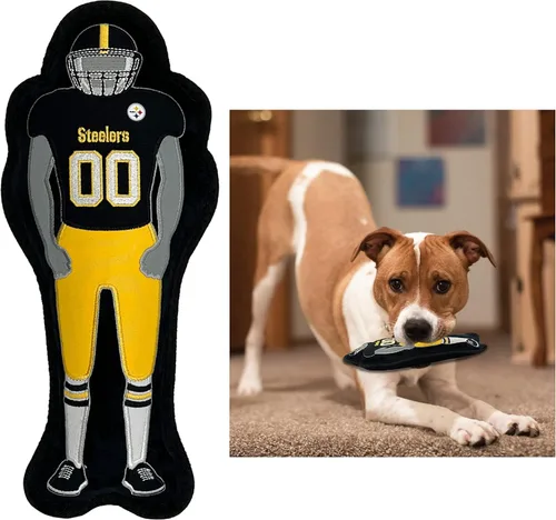 Miniatura 11 de Juguete para perros The 1st Ever Tough but Smooth NFL Buffalo Bills Football Athletes Player Tough Pet Toy. Un juguete para perros de alta calidad
