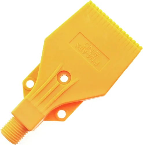 Miniatura 3 de E-outstanding Boquilla de chorro de viento amarillo de 1/4 '' BSPT macho 3Holes ABS soplador de aire boquilla de cuchillo de aire