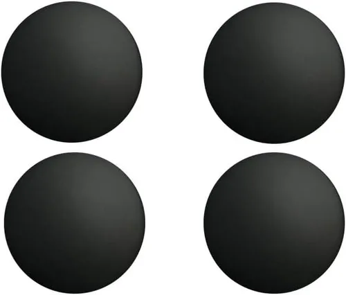 California JOS 4 pies de goma para laptop (0.7 pulgadas de diámetro), pies inferiores de repuesto antideslizantes para funda MacBook (MacBook