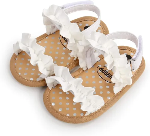 Miniatura 62 de Sandalias de verano para bebés, niñas y niños, unisex, antideslizantes, suela suave, transpirable, para primeros pasos, zapatos de playa al aire