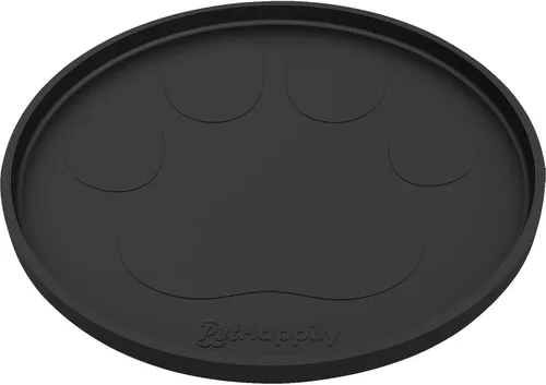 Miniatura 11 de Tapete de Comida para Perros – Tapete para Perros con Bordes Elevados para Comida y Agua Previene Derrames, Tapetes Impermeables para Comida