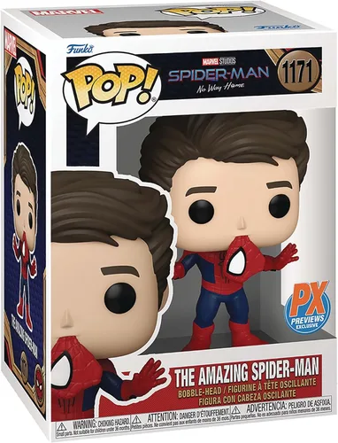 Miniatura 4 de Funko Marvel Spider-Man No Way Home POP Exclusivo Spider-Man Desenmascarado