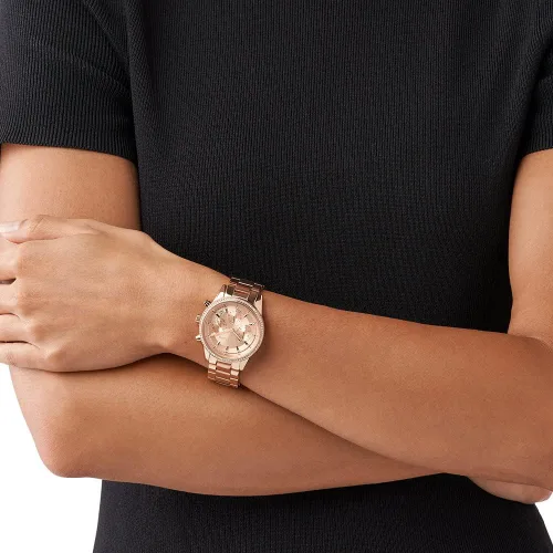 Miniatura 2 de Reloj Ritz de acero inoxidable para mujer de Michael Kors con cristal Topring.