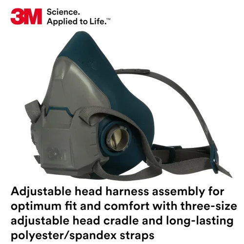 Miniatura 5 de 3M - Respirador reutilizable de media pieza, L