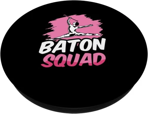 Miniatura 2 de Twirler Majorettes Baton Squad Baton Twirling PopSockets Swappable PopGrip