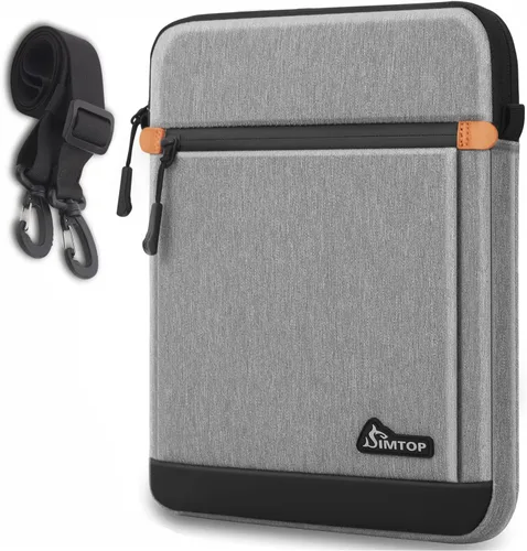 SIMTOP Funda para tablet de 11 pulgadas, compatible con iPad Pro de 11 pulgadas (M4), iPad Air de 11 pulgadas (M3), iPad de 11 pulgadas (A16), Gris