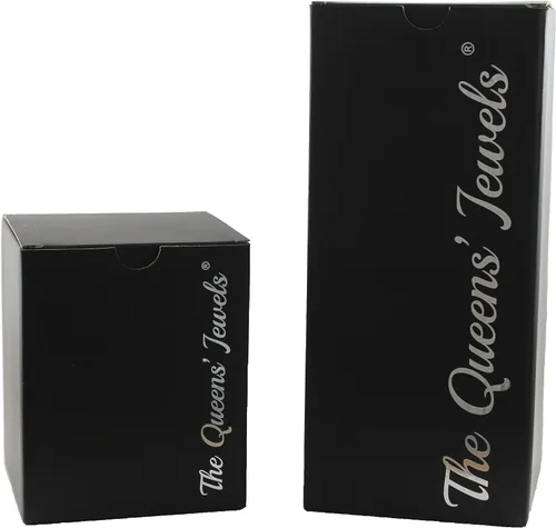 Miniatura 2 de THE QUEENS' JEWELS Copa de vino con pie con joyas de árbol de Navidad, 21 oz. - Única, cumpleaños, linda, divertida, vacaciones, sin pintar