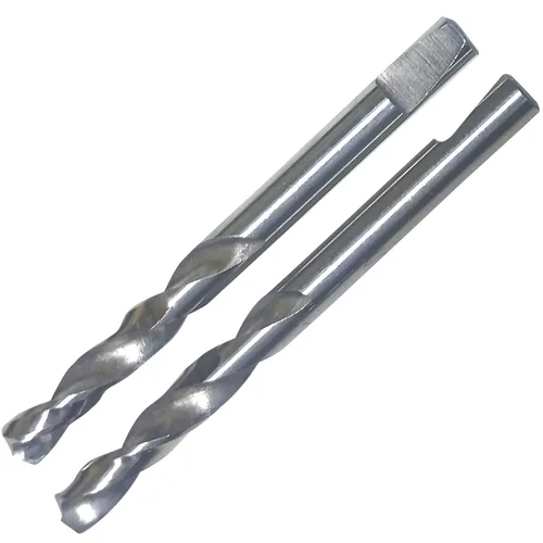 Sierra de agujero HSS con mandril piloto de 2 piezas de alta velocidad para perforar madera y acero, broca de 1/4" de diámetro y eje, broca piloto