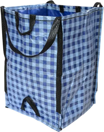 Miniatura 13 de DURASACK Heavy Duty Home and Yard Bags 48-Gallon Reusable Self-Standing Lawn and Leaf Bags Garbage Can with Reinforced Handles, Black