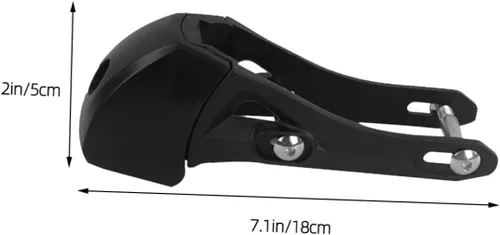 Miniatura 2 de BESPORTBLE Pastilla de freno de repuesto para patines en línea para adultos, soporte de freno de patinaje de slalom, duradero y resistente al