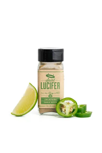 Miniatura 4 de Saint Lucifer, Paquete triple combinado, 3 condimentos de habanero, jalapeño y mariscos, fabricados en los Estados Unidos, sin gluten, sin azúcar