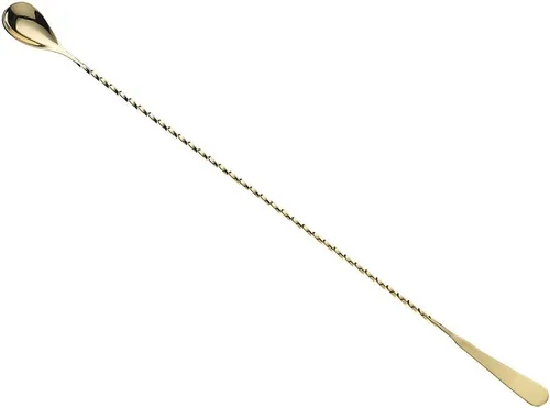 Miniatura 44 de Barfly Cuchara de barra de piña, extremo 13 1/4" (33.7 cm), acero inoxidable