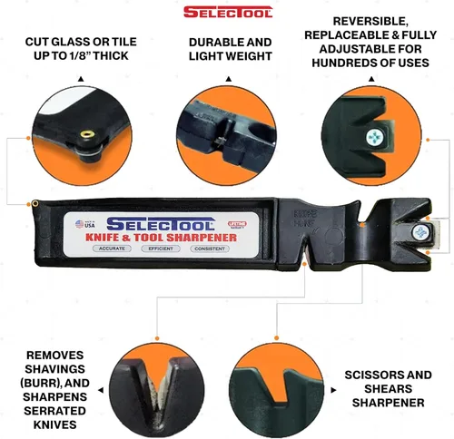 Miniatura 3 de Selectool SEL001 Master Sharpener, negro