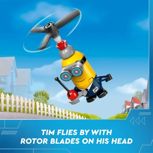 Miniatura 5 de LEGO Despicable Me 4 Minions y Coche de Plátano Juguetes para Niños, Divertido Set de Juguetes Despicable Me, Juego de Construcción Creativa