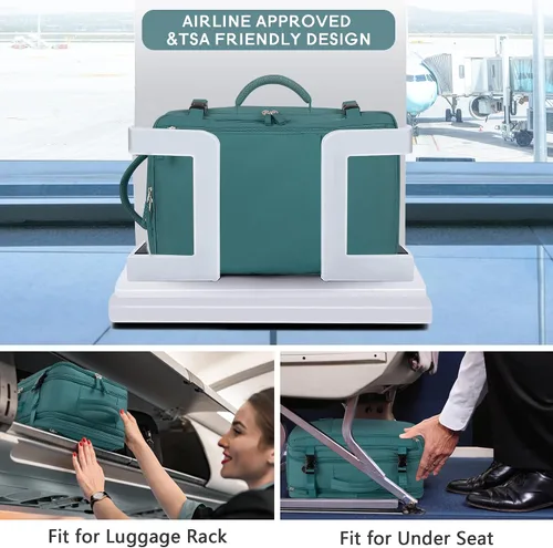 Miniatura 3 de Beraliy Mochila de viaje para mujer como artículo personal, bolsa de viaje aprobada por vuelo, mochila de transporte, mochila para laptop de 17.3