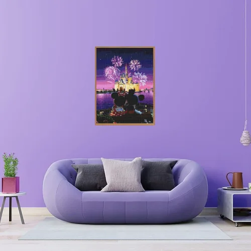 Miniatura 3 de JAKI Kits de Pintura de Diamantes para Adultos - Kits de Arte de Diamantes de Castillo para Adultos, Kits de Arte de Gemas para Adultos, Imágenes