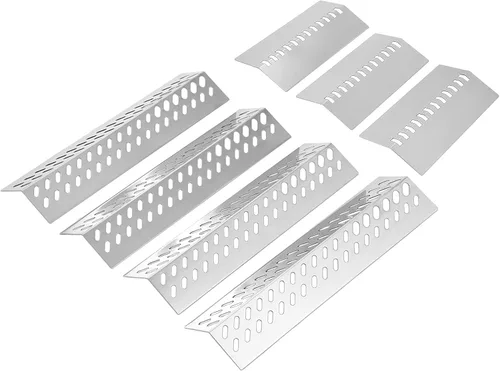 47628 87048 Placas de calor Tamer de llama 4 quemadores Parrilla Piezas de repuesto para Bull 26038 26039 47629 69008 Bull Angus, Cal Flame G Series