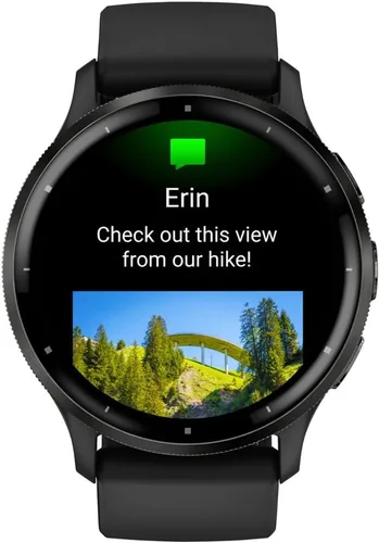 Miniatura 4 de Garmin Venu 3 Reloj inteligente de salud y fitness con GPS, bisel de acero con funda negra de 45 mm Modelo oficial del socio de EE. UU. Paquete