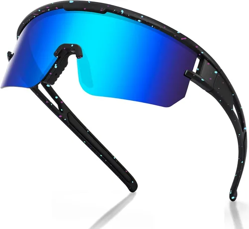 AVV Gafas de sol de béisbol polarizadas UV400 para hombres, mujeres y jóvenes, gafas de sol para correr, deportes, pesca y bicicleta