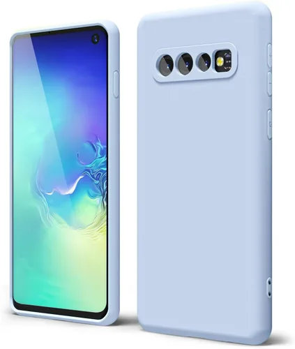 Miniatura 207 de oakxco Funda para teléfono Samsung Galaxy S21 Ultra con agarre de silicona líquida, bonita funda delgada y delgada de goma suave de TPU lisa