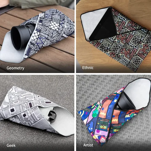 Miniatura 7 de PGYTECH Funda Protectora, Envoltura de Lente Antiarañazos, Protector de Lente, Paño Autoadhesivo Mágico Protector de Cámara para DSLR/Lente