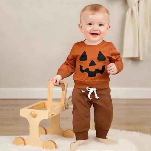 Miniatura 209 de Conjunto de camisa larga y divertida para bebé niño y niña, ropa de primera Navidad, 6, 12, 18, 24 meses, 2T