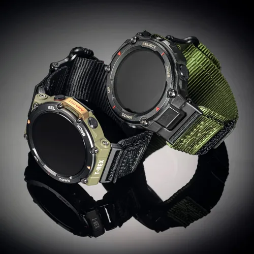 Miniatura 4 de SMITHA Correas de reloj compatibles con Amazfit T-Rex, T-Rex PRO, T-Rex 2, T-Rex 3 o T-Rex 3 PRO (1.890 in)/(1.732 in), T-Rex Ultra 1/2, correa Verde