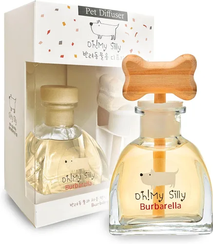 EVENDAY Oh My Silly Pet - Difusor de varillas para mascotas, alimentado por AromaGuard y base derivada de maíz, neutralizador de olores floral dulce