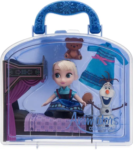 Miniatura 2 de Disney Animators' Collection Elsa Mini Doll Set de juego
