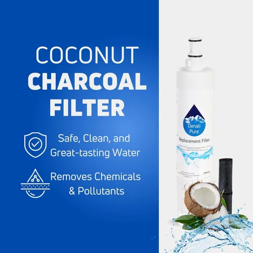 Miniatura 4 de Filtro de agua de repuesto para refrigerador Whirlpool GS6SHEXNS02 - Compatible con cartucho de filtro de agua para refrigerador Whirlpool 4396508