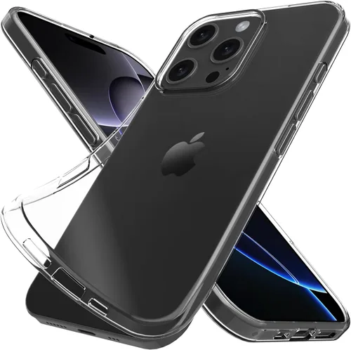 Miniatura 14 de Funda transparente para iPhone 14 Plus. Fundas protectoras de silicona TPU de plástico transparente para iPhone 14 Plus [agarre delgado y cómodo]