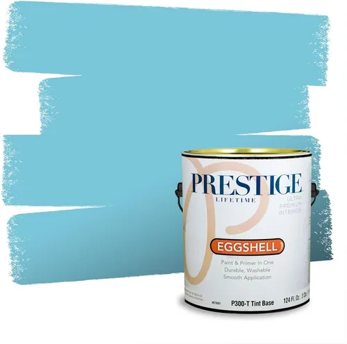 Miniatura 60 de Pintura Exterior + imprimación PRESTIGE, todo-en-uno, 1 galón, acabado mate, color comparable al Valspar* Royal Gray* VS151-Gris real