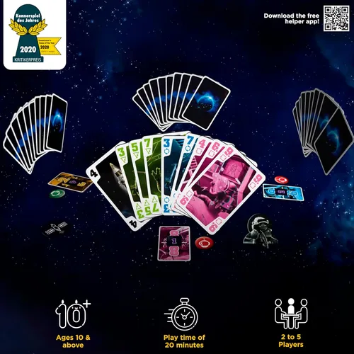 Miniatura 2 de THAMES & KOSMOS The Crew - Quest for Planet Nine Juego de cartas Ganador del Kennerspiel des Jahres Cooperativo 3-5 jugadores A partir