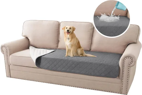 Miniatura 24 de H.VERSAILTEX Funda para Silla y Sofá 100% Impermeable, Protector de Muebles con Correas Elásticas para Mascotas, Niños, Niños, Perros, Gatos